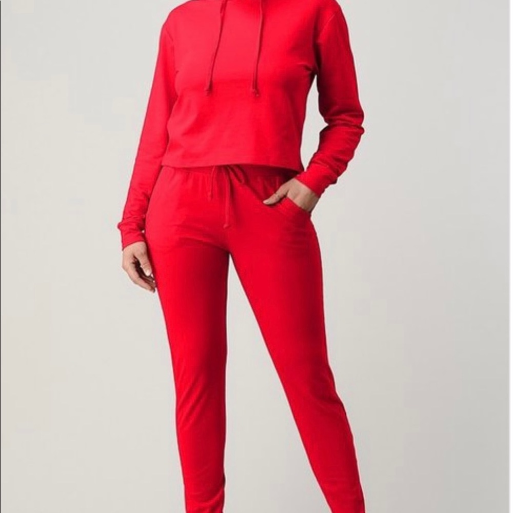Womens Two Piece Jogger Set